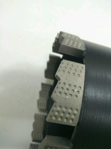 BYCON-segmentos de diamante tipo Shark únicos, 24x3,5x10MM para brocas de núcleo para perforación de hormigón reforzado - Product Image 3