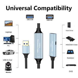 VELLYGOOD质优价廉带芯片 * 3 + 盒的USB 3.0 AM/AF延长线 - Product Image 3