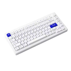 Akko MOD 007B PCブルーホワイトチェリープロファイルワイヤレス米国レイアウトメカニカルキーボードトライモード - Product Image 4