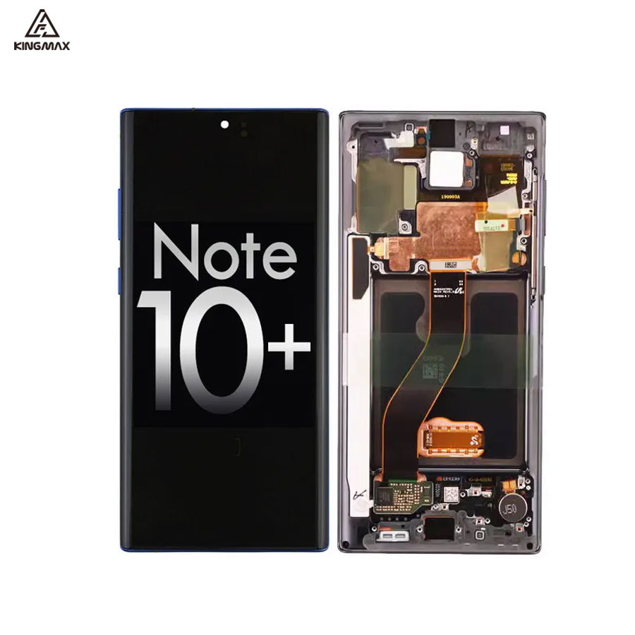 Écran AMOLED d'origine avec châssis pour Samsung Note 10 Plus