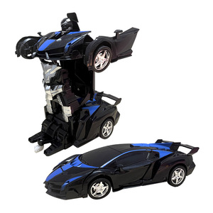 Dönüşümü RC araba Robot 2.4G akıllı Robot deformasyon tek bir tıklama deformasyon 1:18 ölçekli uzaktan kumanda araba dönüşümü - Product Image 5