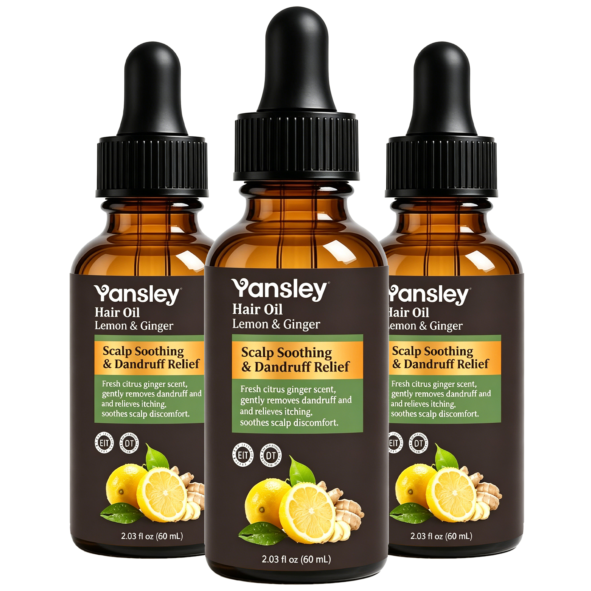 Lemon & Ginger Hair Oil