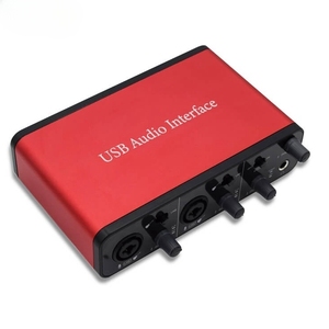 2024 TOP SALE Usb Audio Sound Card Adapter with <strong>Line</strong> in Pro Tools Recording Audio Interface - Product Image 1