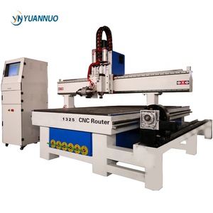 YN1325 <strong>4</strong> <strong>Axis</strong> Wooden Door cabinet Funiture rotary Making <strong>Cnc</strong> Engraving Cutting Milling Carving Router Machine Making Machine - Product Image 6