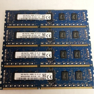 1 pz per SK Hynix RAM 4G 4GB 1 rx8 PC3-14900R DDR3 1866 REG ECC HMT451R7AFR8C-RD memoria Server