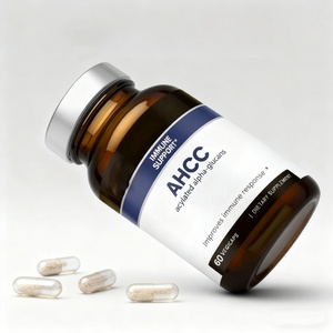 OEM/ODM Capsules de supplément d'extrait de champignon AHCC naturel personnalisable 750mg AHCC pour stimuler l'immunité, soutenir le foie et les intestins - Product Image 1
