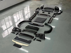 Land Rover Defender 110 2020 için Defender vücut kiti için Lumma tarzı yükseltme Defender 110 aksesuarları geniş gövde kiti - Product Image 6