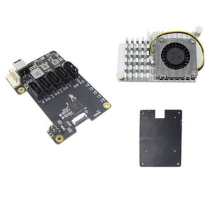 Scheda di espansione del disco rigido X1009 a 5 vie SATA3.0 scheda adattatore per disco rigido meccanico Raspberry Pi 5 PCIe SATA - Product Image 5