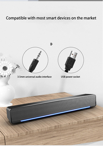 RGB красочный bluetooth динамик новейший высококачественный полный диапазон беспроводной компьютерный ПК динамик планшетный Настольный игровой динамик - Product Image 5