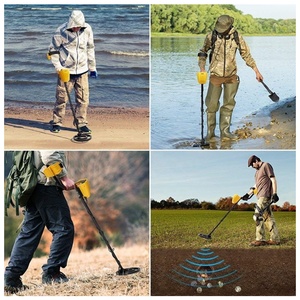 GC1028 Professional Metal <strong>Detector</strong> P/P Function Disc Mode High Sensitivity-adjustable Waterproof Metal Finder - Product Image 6