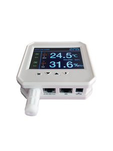 Protocolo de comunicación múltiple Modbus TCP UDP MQTT SNMP RJ45 interfaz registrador de temperatura KT100 - Product Image 5