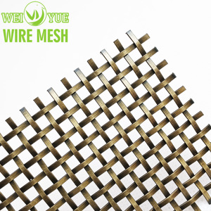 Architectural Decorative Metal Wire <strong>Mesh</strong> Crimped <strong>Mesh</strong> for Cladding Partitions Ceilings and Sunshades