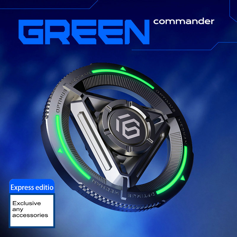 Lumière verte lumineuse