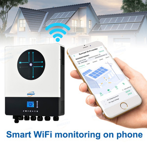 Inversor solar híbrido monofásico Sunmart Ultra 8KW 11KW con salida de entrada doble y paralela