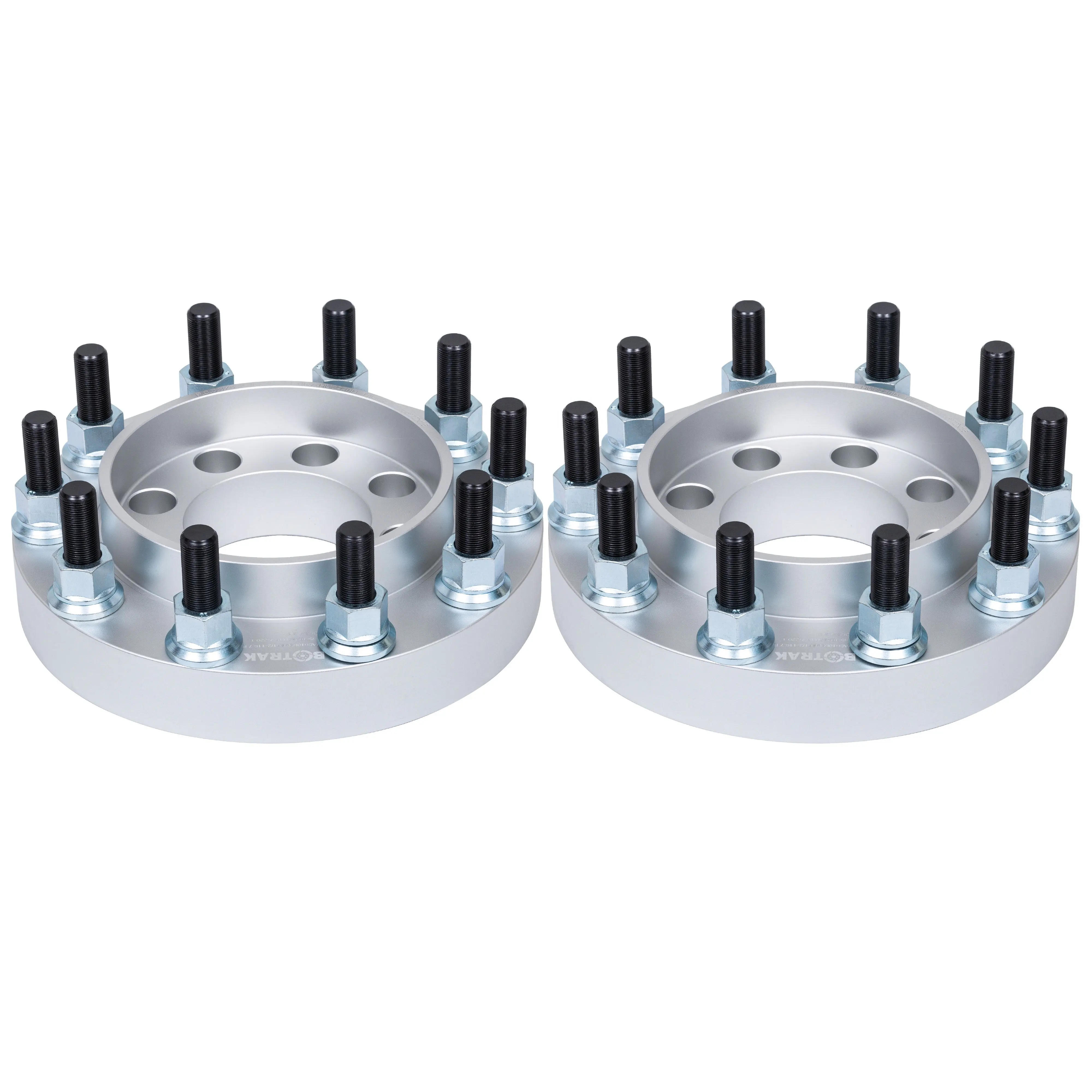 BOTRAK 8 a 10 Lug 2 pulgadas 8x6,5 a 10x285 22,5 "24,5" adaptadores espaciadores de rueda de camión duales para Dodge Ram 2500 3500