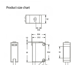 El sensor del interruptor detecta el sensor de fotoelectricidad de reflexión difusa de gran área del objeto de malla de la placa de circuito Luz en forma de barra de KGS-19 - Product Image 5