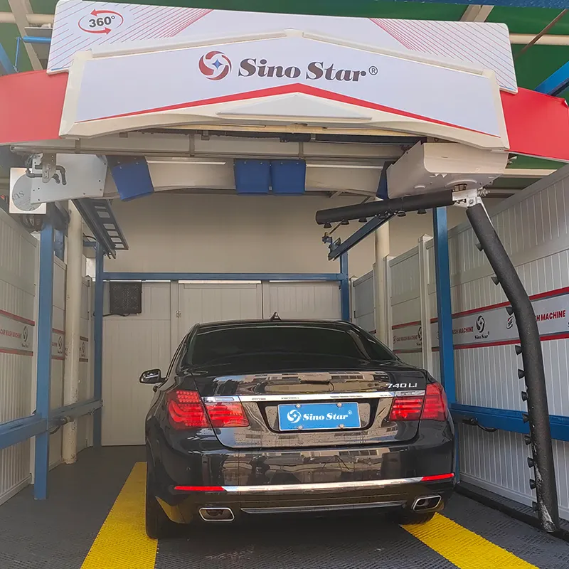 Sino Star prix de la machine de lavage de voiture d'équipement de nettoyage automatique automatique à haut rendement pour l'Europe/Russie lavage/Station-service