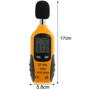 HTI液晶数字声级计精度数字声级计背光噪声测试仪HT-80A - Product Image 1