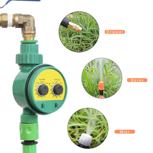 Timer di irrigazione automatico intelligente per giardino prato con digitale programmabile due quadranti a bassa pressione tubo di irrigazione Controller - Product Image 2