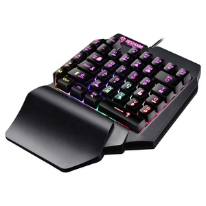 Mini teclado de dragón rojo al por mayor, teclado para juegos para zurdos individual para teléfonos móviles, tabletas y ordenadores - Product Image 5