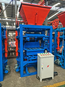 China QT 4-26 bloques de tierra comprimida máquinas ladrillo bloque automático planta de fabricación completa - Product Image 2