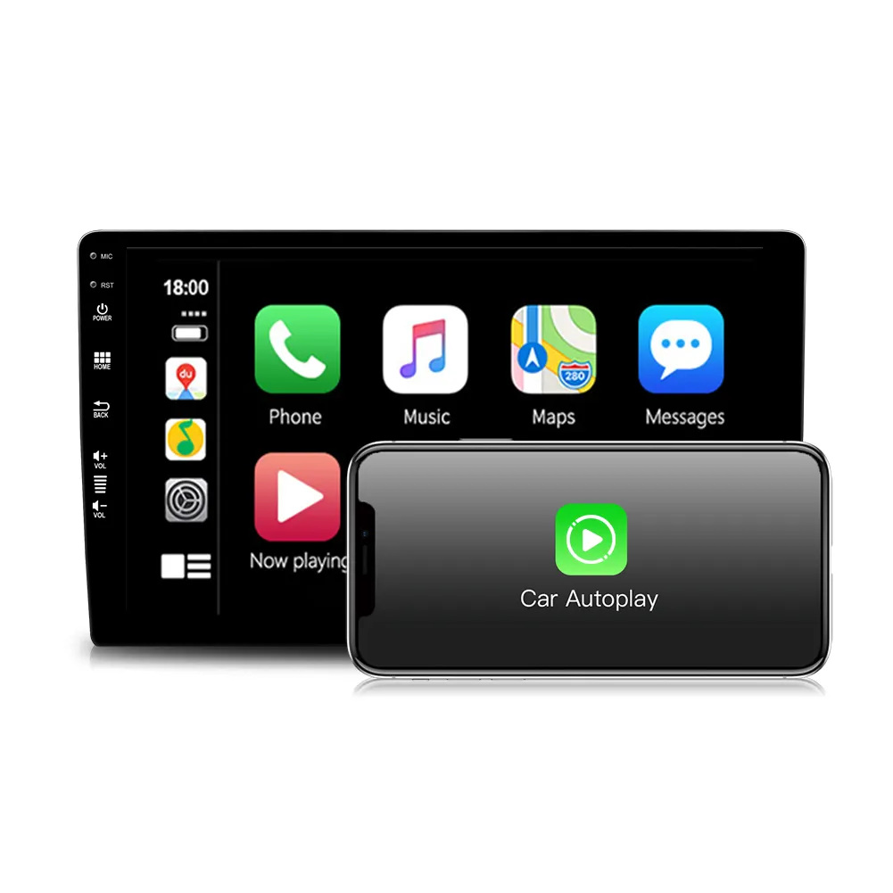 Reproductor Multimedia con pantalla táctil de 9 "y GPS para coche, autorradio estéreo con reproductor de DVD, Android 11, Universal, China