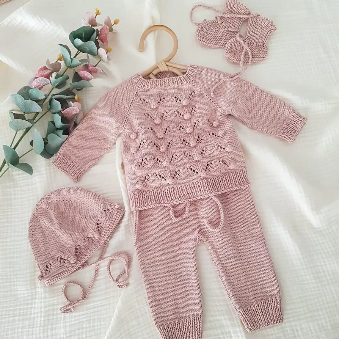 Factory Price Baby Cotton Romper Spring Autumn Baby Cotton Long Sleeves Newborn Baby Clothes Set