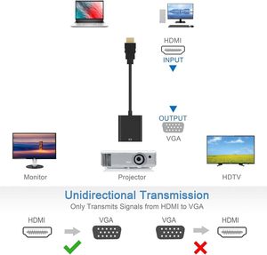 Wholesale Plated 1080P 60hz 15PIN Displayport Converter DP <strong>to</strong> Hdtv <strong>to</strong> Vga Converter Adapter
