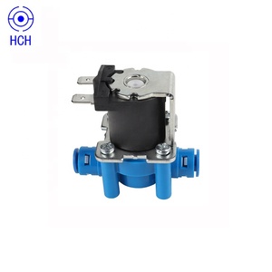 Quick-connect 3/8" Fitting Water Flushig Solenoid <strong>Valve</strong> 24V DC Universal Water Purifier Inlet Electric Water <strong>Valve</strong>