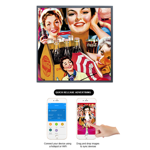 27,9 Zoll quadratische Werbung LCD-Display Supermarkt Regal Bar Bildschirm Wide Digital Stretch LCD-Display - Product Image 5