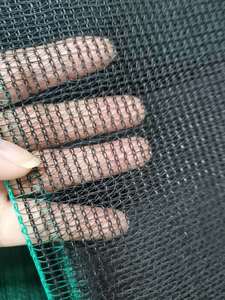 Tasso di ombreggiatura 30 ~ 95% Anti UV Mono HDPE giardino rete nera parasole schermo per la protezione della serra agricola rete di grandine - Product Image 5