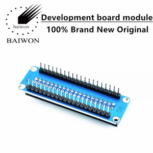 Ahududu Pi ile uyumlu, Breadboard adaptör panosu için 40 pinli ahududu PI GPIO genişletme kartı