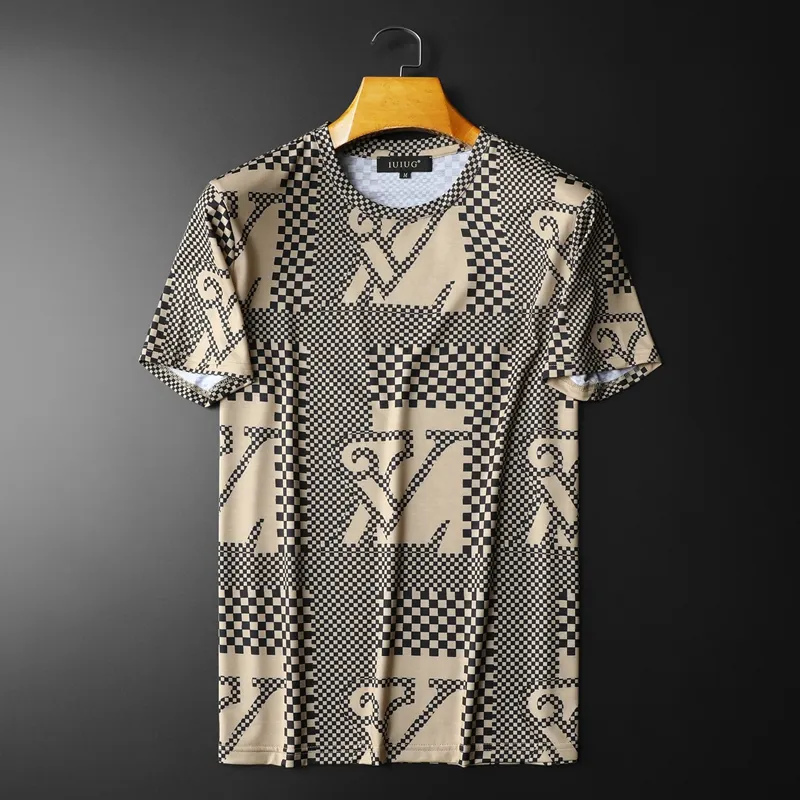 Herrenmode Kleidung Großhandel lässig Rundhals ausschnitt bedruckt T-Shirt Baumwolle Kurzarm Herren T-Shirt