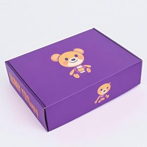 Custom Printed Corrugated Cardboard <strong>Box</strong> Colorful Children's <strong>Toy</strong> Packaging <strong>Box</strong> Reusable Mailing <strong>Box</strong> - Product Image 4