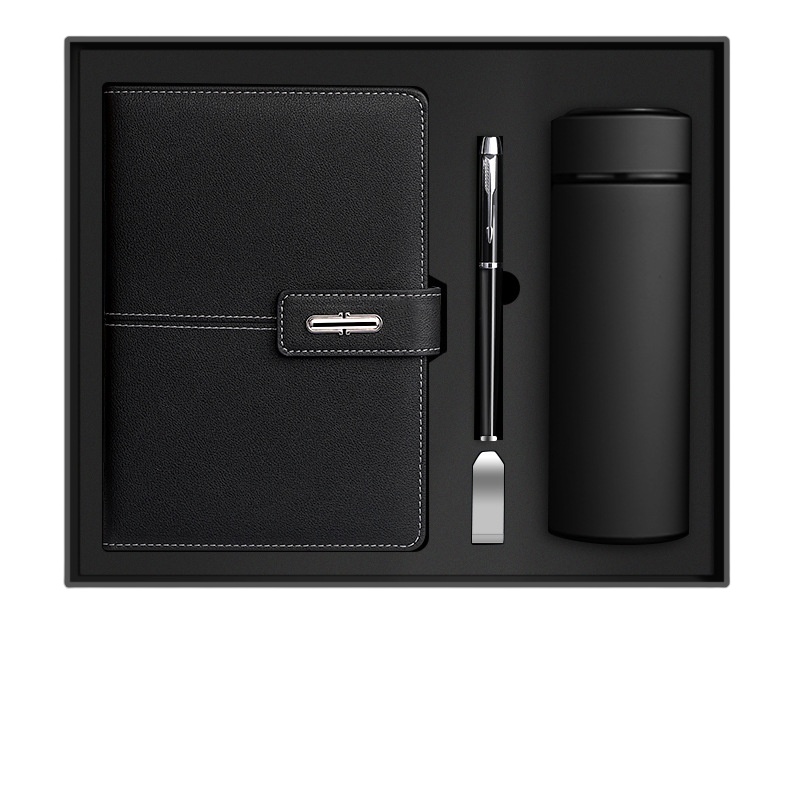 员工促销用品定制办公礼品行政套装笔记本和笔套公司业务 - Product Image 3