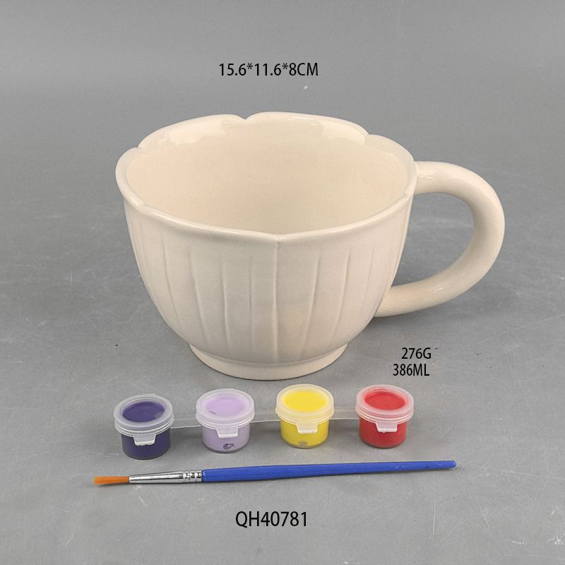 Ceramic Petal Mug