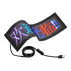 ILEDshow Программируемый RGB матричный знак Android Ios, Управление приложениями, гибкий светодиодный дисплей для автомобильного магазина, отеля, ресторана - Product Image 3
