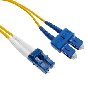 LC UPC至SC UPC双工SM OS2单模跳线3米LSZH 2.0毫米光纤跳线 - Product Image 2