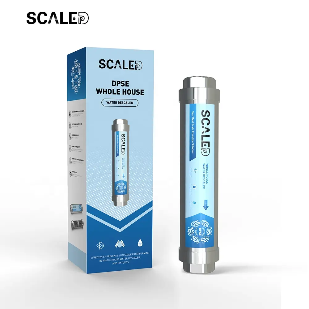ScaleDp Physics Equipo de tratamiento de agua DPSE Anti Scale Acondicionador de agua dura Sistema descalcificador Purif de agua para fabricantes