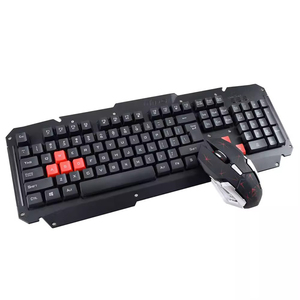 Venta al por mayor 2,4 Ghz RF tipo de trabajo teclado inalámbrico ratón para ordenador universal y portátil Oficina teclados para tableta - Product Image 2
