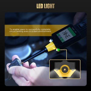 自動車BT250自動車回路テスターパワープローブ自動車スキャナー電気自動車用自動LEDディスプレイ電圧デジタル診断ツール - Product Image 6