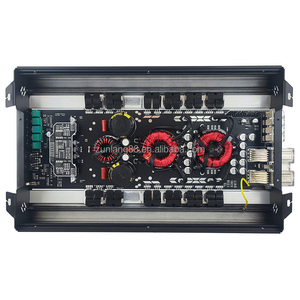 2 kanal ve 1500.1 W RMS ile Subwoofer amplifikatör sınıf D monoblok araba 1500 kore ses araba amplifikatör alüminyum ekolayzır - Product Image 1