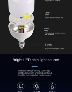 高出力で高品質の<span class=keywords><strong>Led</strong></span>ビッグT字型電球E27E40ランプボンビラ<span class=keywords><strong>Led</strong></span> 20W 30W 40W 50W60W電球<span class=keywords><strong>Led</strong></span> Foco 50ワットLEDT電球