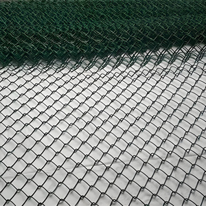 Metal çit futbol zemin Net için galvanizli elmas tel örgü zincir bağlantı çit - Product Image 3