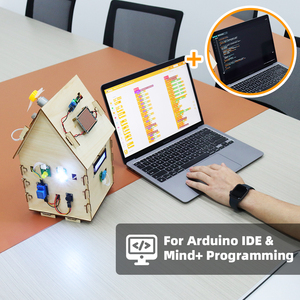 Professional Smart STEM Kit for <strong>Arduino</strong> Programming Smart House Starter Kit Educational DIY Electronics <strong>Project</strong> Complete Kit