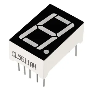 Catodo comune display a led a 7 segmenti display a led rosso tubo digitale catodo comune rosso a 1 cifra - Product Image 2