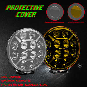 ไฟขับขี่ออฟโรด LED 7นิ้ว DRL 60W สำหรับรถบรรทุกระบบให้แสงสว่างอัตโนมัติ - Product Image 3