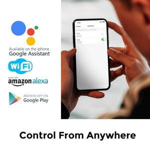 Interruptor táctil inteligente WiFi para interiores Tuya Smart Life Compatible con Alexa Google Home 2 Gang Control de interruptor inteligente de pared - Product Image 6