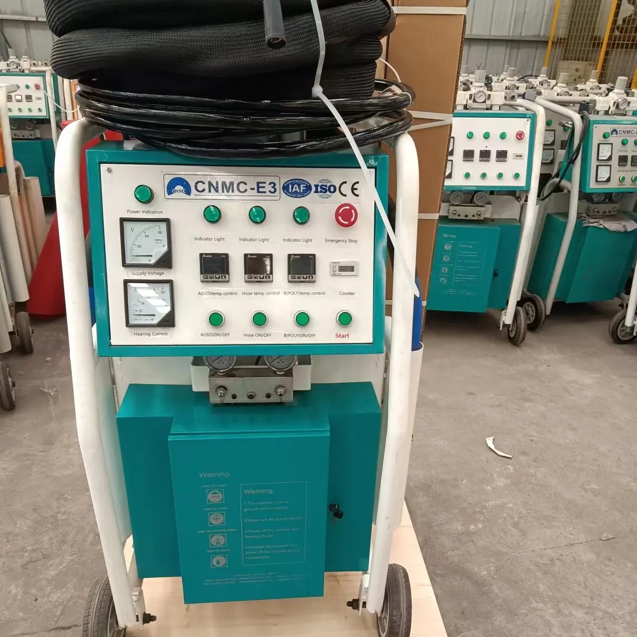 Machine de mousse de pulvérisation d'isolation en polyuréthane PU à haute pression à vendre