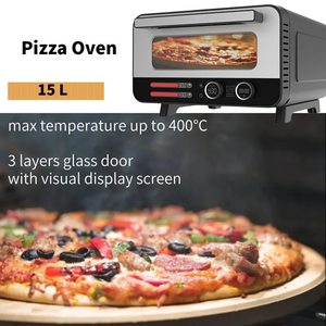 Multifunctional Household Automatic DIY <strong>Function</strong> Digital <strong>Control</strong> Toasters 15L Electric Pizza Oven With Glass Door - Product Image 2